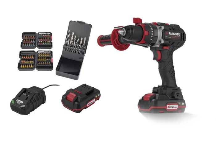 PARKSIDE PERFORMANCE® PERCEUSE À PERCUSSION SANS FIL PSBSAP 20-LI C3, 20 V