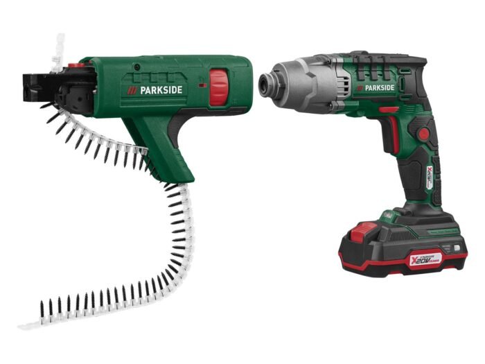 Visseuse à plaque de plâtre sans fil avec batterie et chargeur PTBSA 20-Li A1, 20 V - Image 9