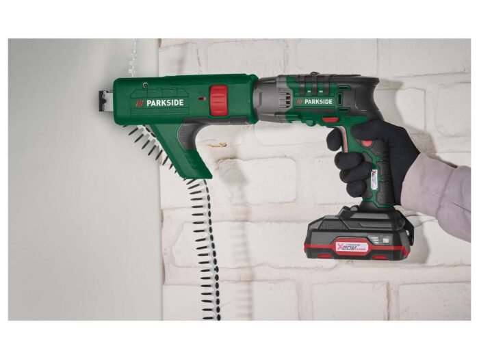 Visseuse à plaque de plâtre sans fil avec batterie et chargeur PTBSA 20-Li A1, 20 V - Image 6