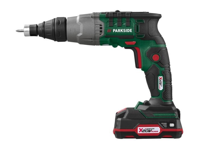 Visseuse à plaque de plâtre sans fil avec batterie et chargeur PTBSA 20-Li A1, 20 V